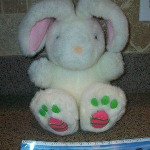 White Easter Bunny Plush Toy Stuffed Animal